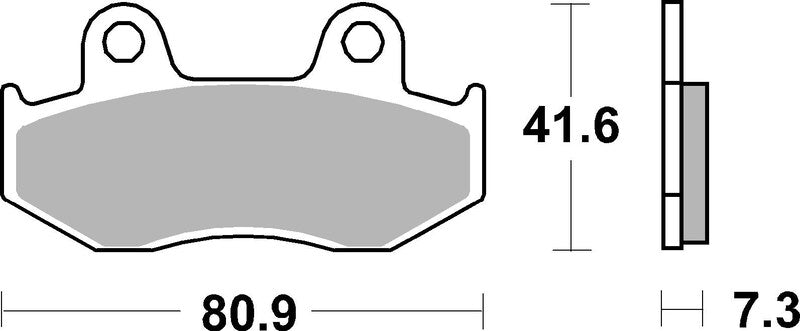 BREMBO Off-Road Remblokken - 07HO15SD Gesinterd metaal