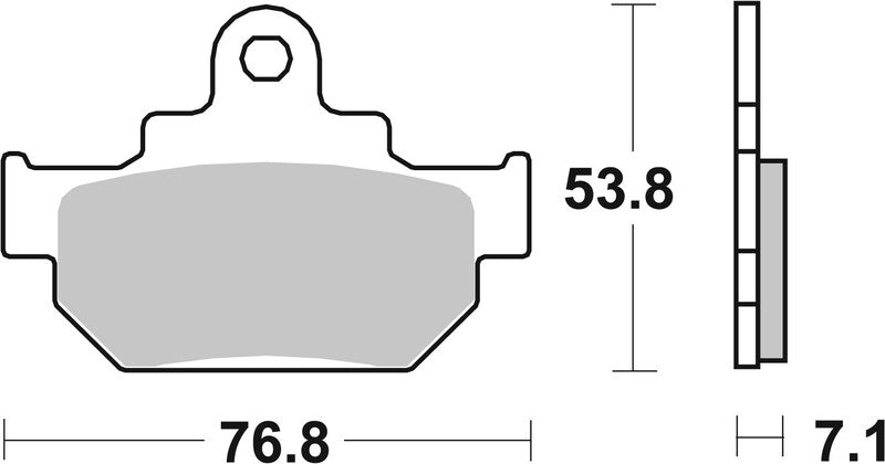 BREMBO Street Remblokken - 07SU0904 Carbon Ceramic