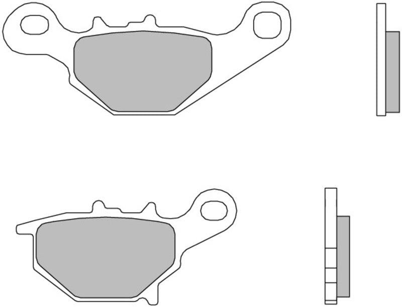 BREMBO Off-Road Remblokken - 07SU31SD Gesinterd metaal