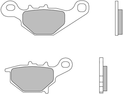 BREMBO Off-Road Remblokken - 07SU31SD Gesinterd metaal