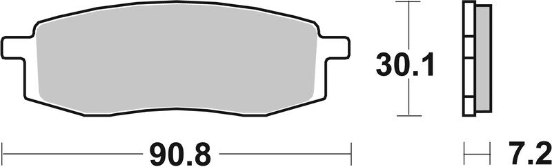 BREMBO Off-Road Remblokken - 07YA13SD Gesinterd metaal