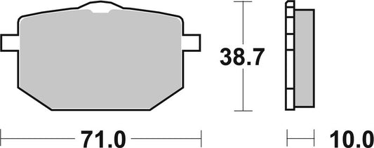 BREMBO Street Remblokken - 07YA1809 Carbon Ceramic