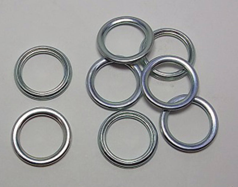 ALU RINGEN 10X14X1,5  PACK VAN 100 STUKS