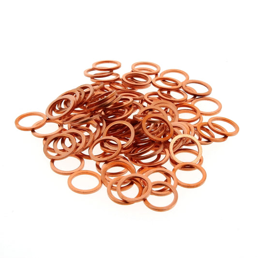 KOPEREN RINGEN 12X16X1,5  PACK VAN 100 STUKS