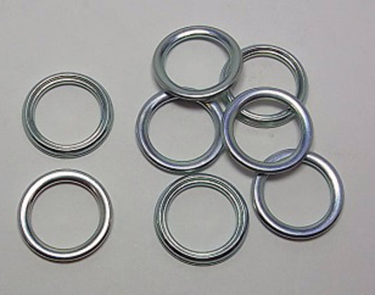 ALU RINGS 13X18X1.5 PACK OF 100 PIECES