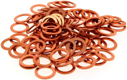 KOPEREN RINGEN 14X20X1,5  PACK VAN 100 STUKS
