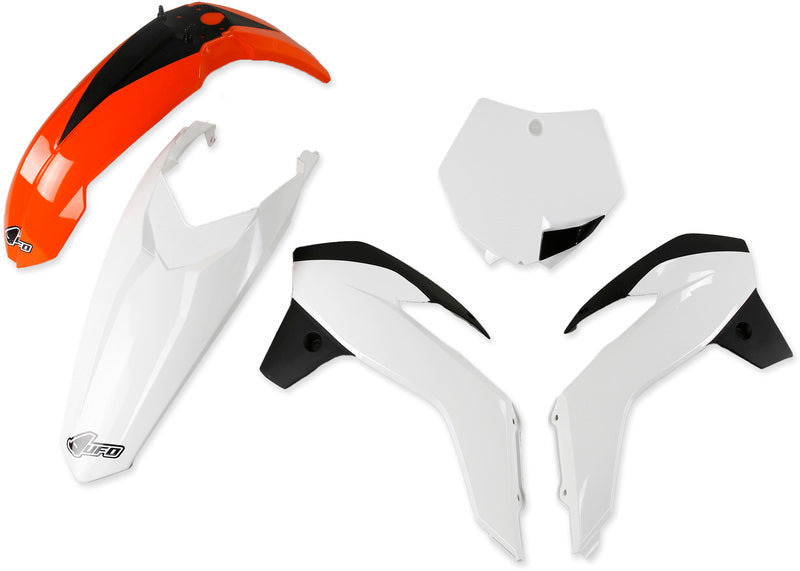 UFO Plastic kit OEM kleur oranje/wit/zwart KTM SX85