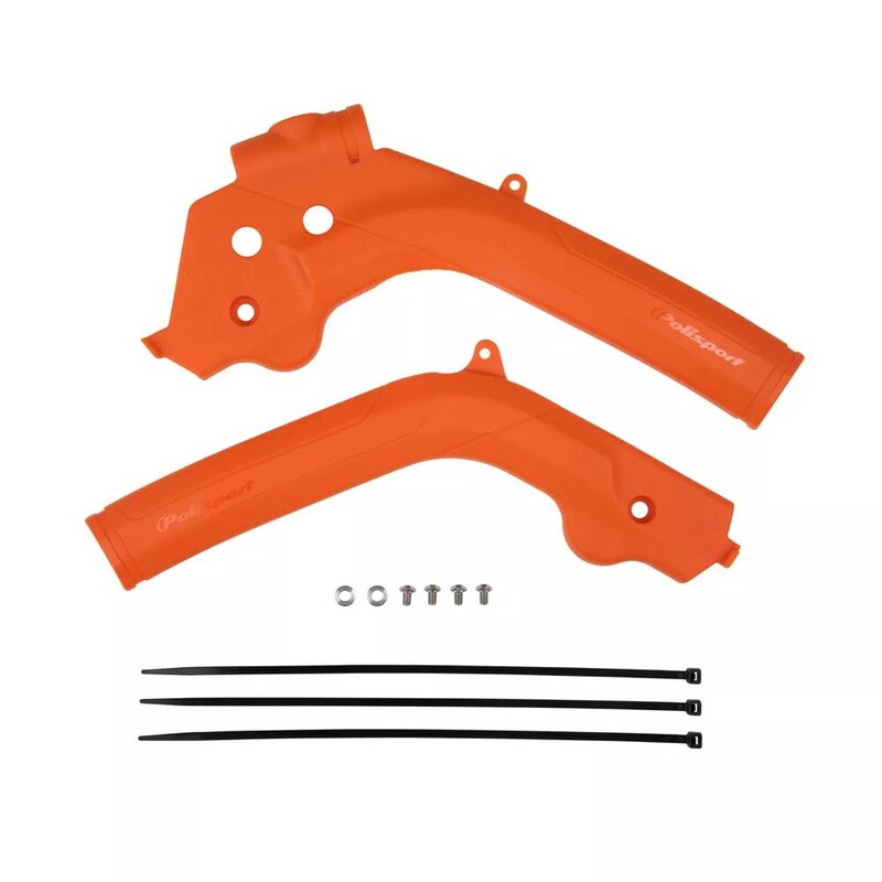 POLISPORT Framebeschermers oranje KTM/Husqvarna