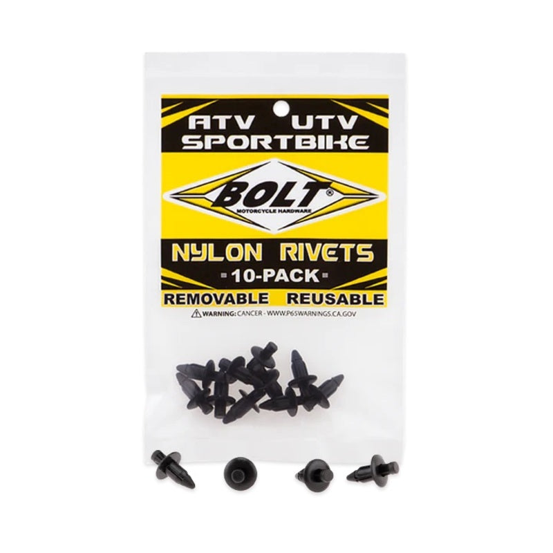 BOLT PLASTIC  KLINKNAGEL M6 PACK VAN 10 STUKS