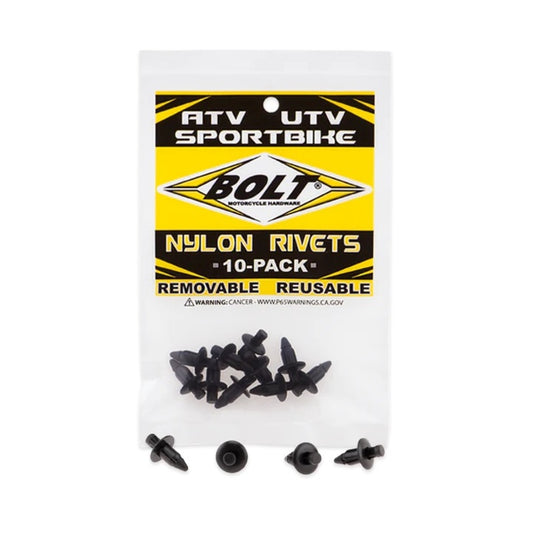 BOLT PLASTIC  KLINKNAGEL M6 PACK VAN 10 STUKS