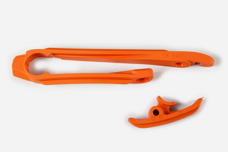 UFO Kettinggeleider + onderste kettinggeleider oranje KTM