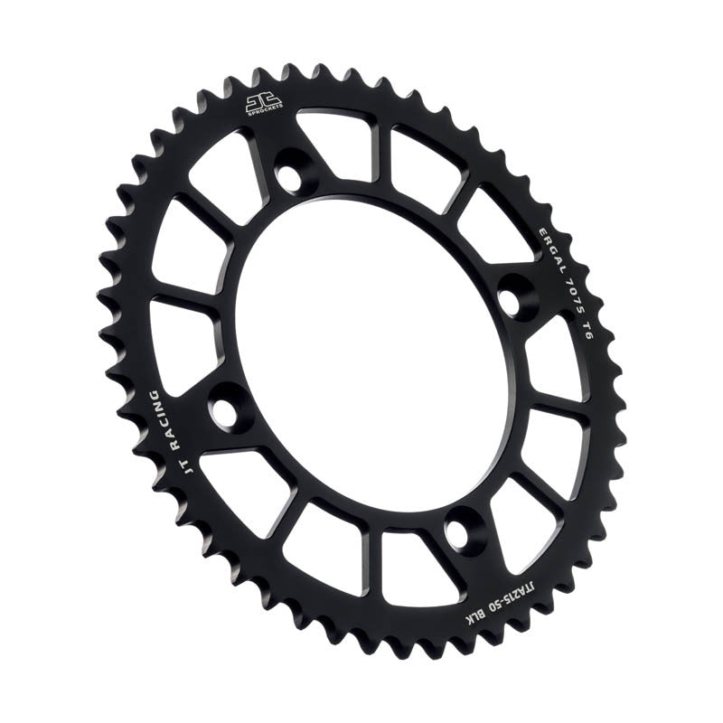 JT SPROCKETS Aluminium ultralicht zelfreinigend achtertandwiel 215 - 420