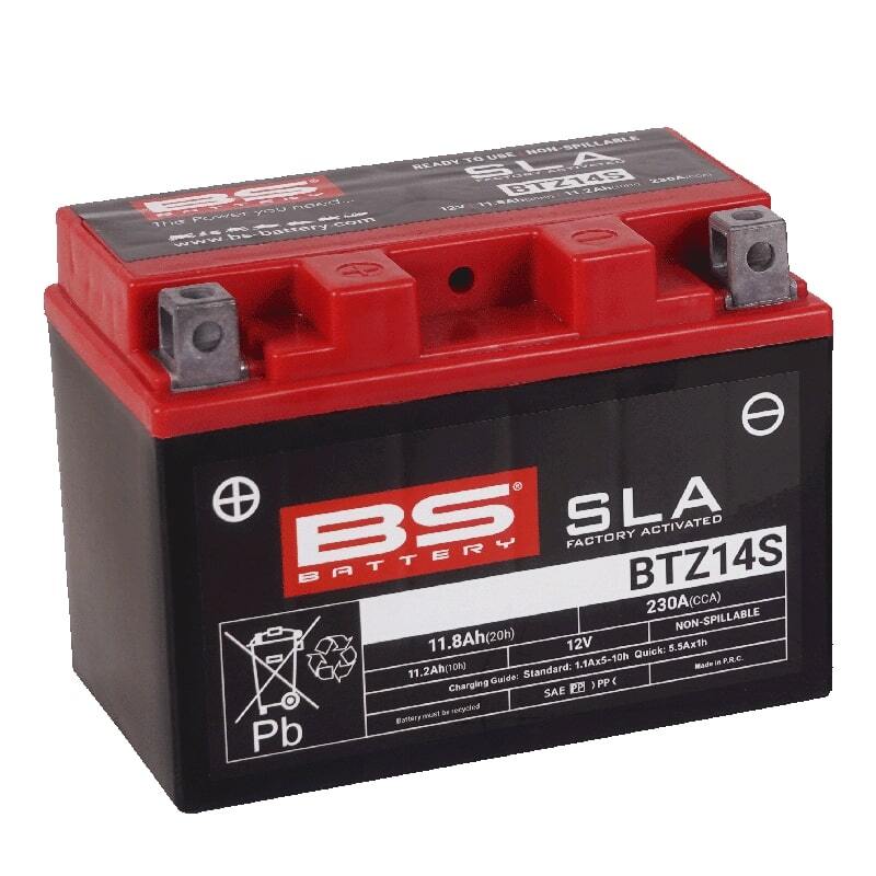 BS BATTERY SLA Accu Onderhoudsvrij af fabriek geactiveerd - BTZ14S