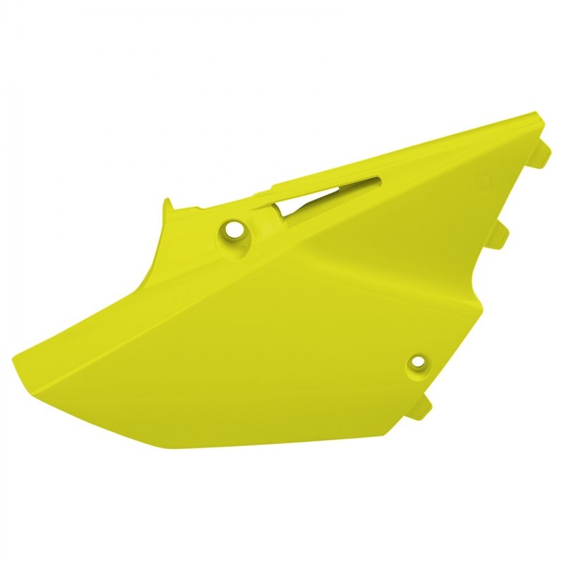 POLISPORT Zijnummerplaten neon geel Yamaha