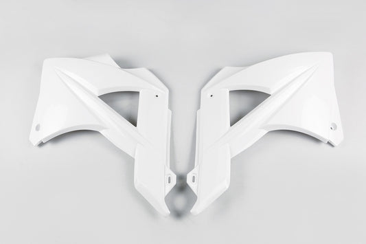 UFO Radiator shrouds white Gas Gas