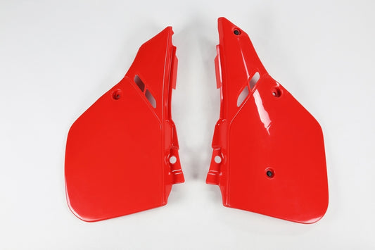 UFO Side number plates red Honda CR125R/250R