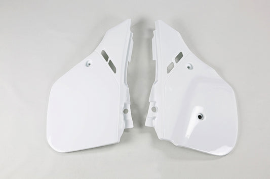 UFO Side number plates white Honda CR125R/250R