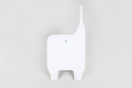 UFO Voornummerplaat wit Honda CR125R/250R/500R