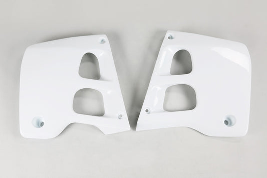 UFO Radiator shrouds white Honda CR125R/250R