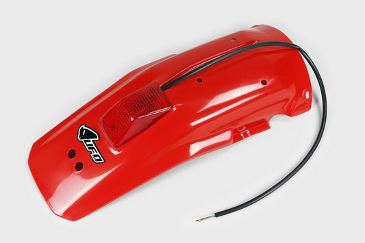 UFO Rear fender + light red Honda XR600R