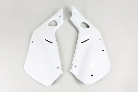 UFO Side number plates white Honda CR125R/250R
