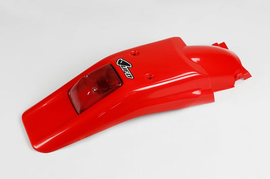 UFO Rear fender + light red Honda XR250R/400R