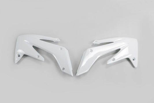 UFO Radiator shrouds white Honda CRF250X/R