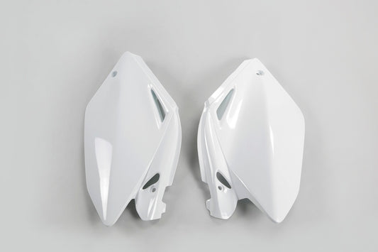 UFO Side number plates white Honda CRF250R