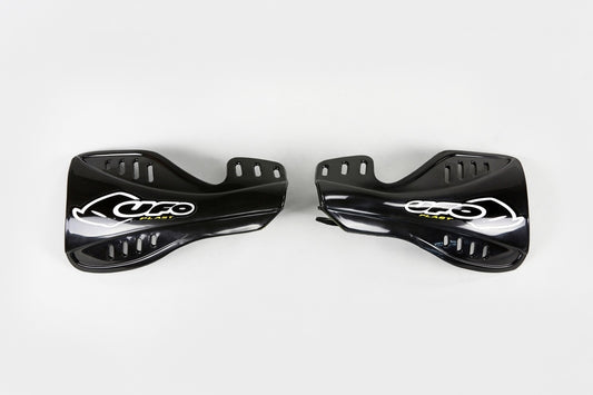 UFO Handguards white Honda CR250R/450R/X