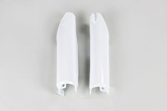UFO Front fork protectors white Honda