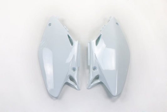 UFO Side number plates white Honda CR125R/250R