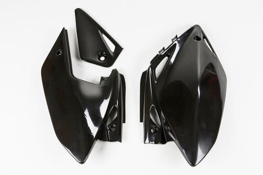 UFO Side number plates black Honda CRF450X