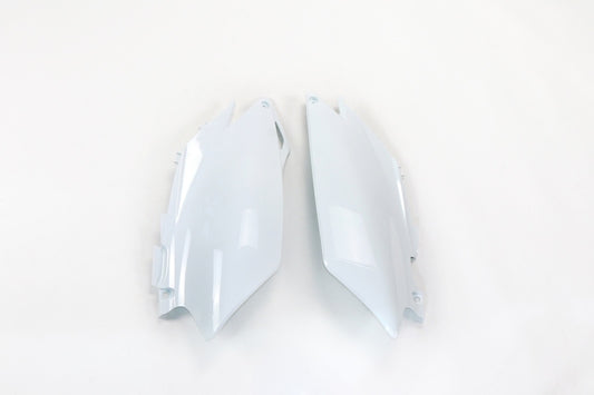 UFO Side number plates white Honda CRF250R/450R