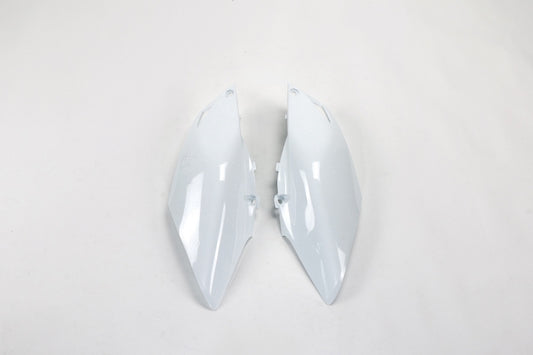 UFO Side number plates white Honda CRF250R/450R