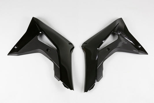 UFO Radiator shrouds white Honda CRF450R