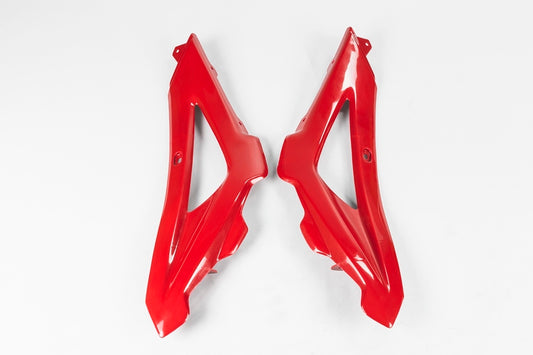 UFO Upper radiator shrouds red Husqvarna