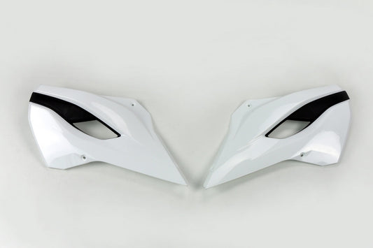 UFO Radiator shrouds white Husqvarna