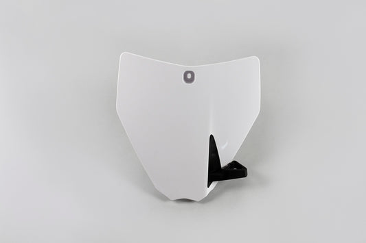 UFO Front number plate white Husqvarna TC85