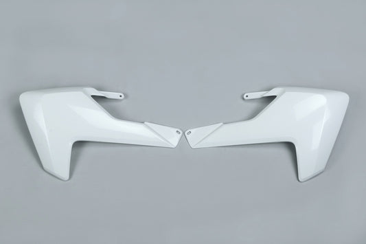 UFO Radiator shrouds white Husqvarna TC85