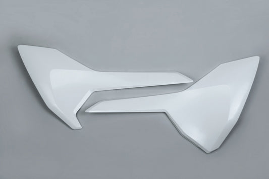 UFO Side number plates white Husqvarna TC85