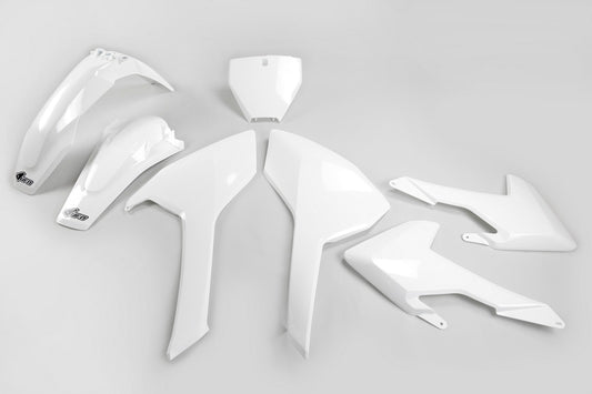UFO Plastic kit white Husqvarna 