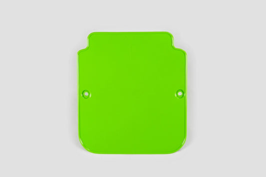 UFO Front number plate green Kawasaki