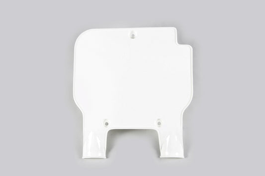 UFO Front number plate white Kawasaki