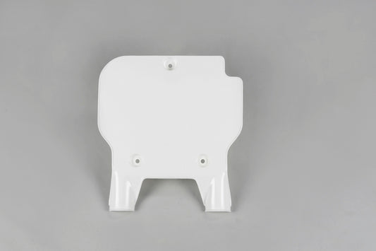 UFO Front number plate white Kawasaki KX80