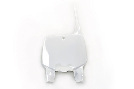 UFO Front number plate white Kawasaki