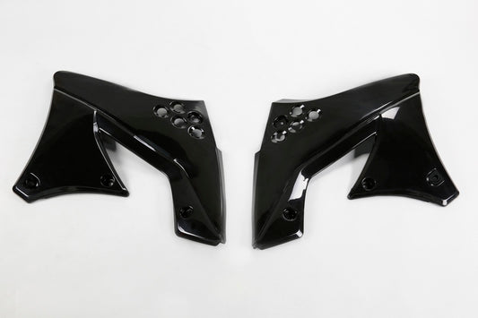 UFO Radiator shrouds black Kawasaki KX250F