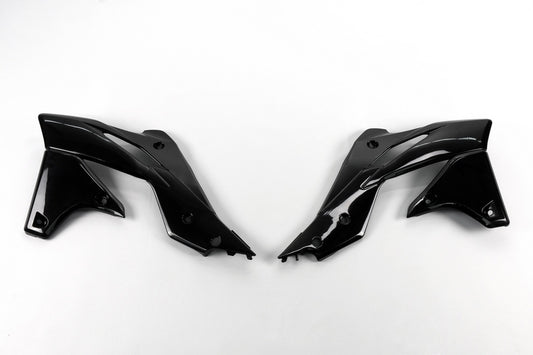 UFO Radiator shrouds white Kawasaki KX250F