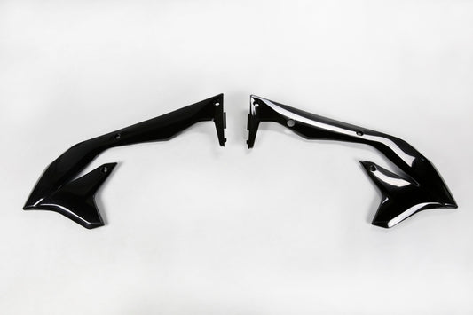 UFO Radiator shrouds black Kawasaki KX450F