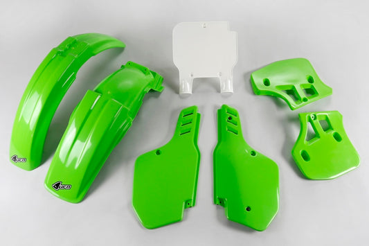 UFO Plastic kit OEM color Kawasaki KX500