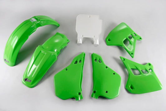 UFO Plastic kit OEM color Kawasaki KX250 